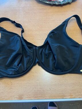 Cacique Black Full Coverage Underwire Bra